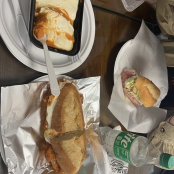 Giovannis Deli - Chicken vodka parmigiana and rice ball with classic Italian sandwich - Delis Near Me - Secaucus, New Jersey Giovannis Deli - Chicken vodka parmigiana and rice ball with classic Italian sandwich - Delis Near Me - Secaucus, New Jersey