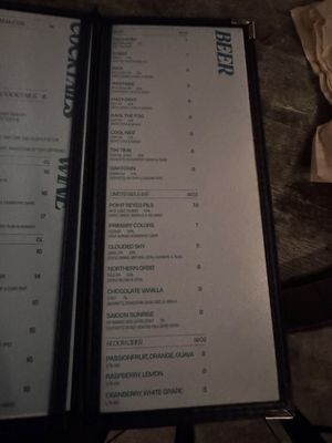 Menu photo 6 Calicraft Upstairs Walnut Creek, CA