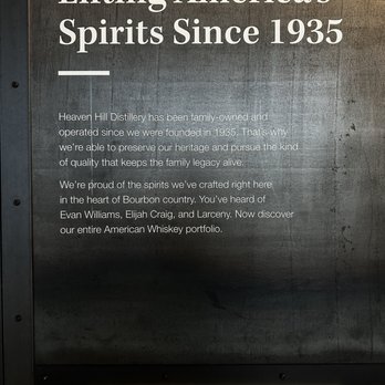 Heaven Hill Bourbon Experience - Tours Near Me - Bardstown, Kentucky