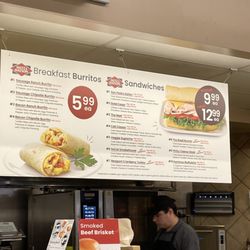 Vons - What? Breakfast burritos at Von's.