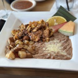 Manny’s Tex-Mex - Eggs and chorizo.