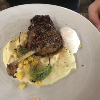 Terre Rouge - Duck entree with beer foam - French Near Me - Markham, Ontario Terre Rouge - Duck entree with beer foam - French Near Me - Markham, Ontario
