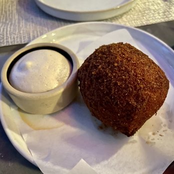 Ember & Rye - Hot Scotch Egg, Maple - Seafood Near Me - Carlsbad, California