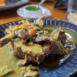 Chuleta En Salsa Verde