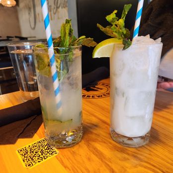 Faces Brewing - Mojitos classic and coconut - Brewpubs Near Me - Malden, Massachusetts