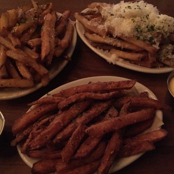 DMK Burger Bar - Parmesan fries, sweet potato fries, angry fries - Burgers Near Me - Chicago, Illinois DMK Burger Bar - Parmesan fries, sweet potato fries, angry fries - Burgers Near Me - Chicago, Illinois