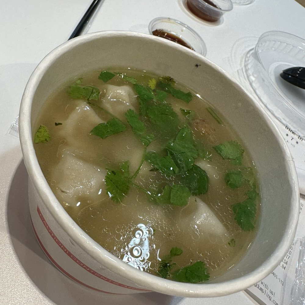 Bafang Dumpling - Wonton soup YUM - Taiwanese Near Me - Van Nuys, California
