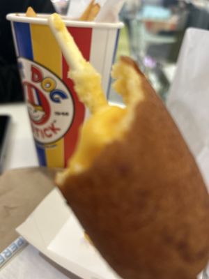 Hot Dog on a Stick by null