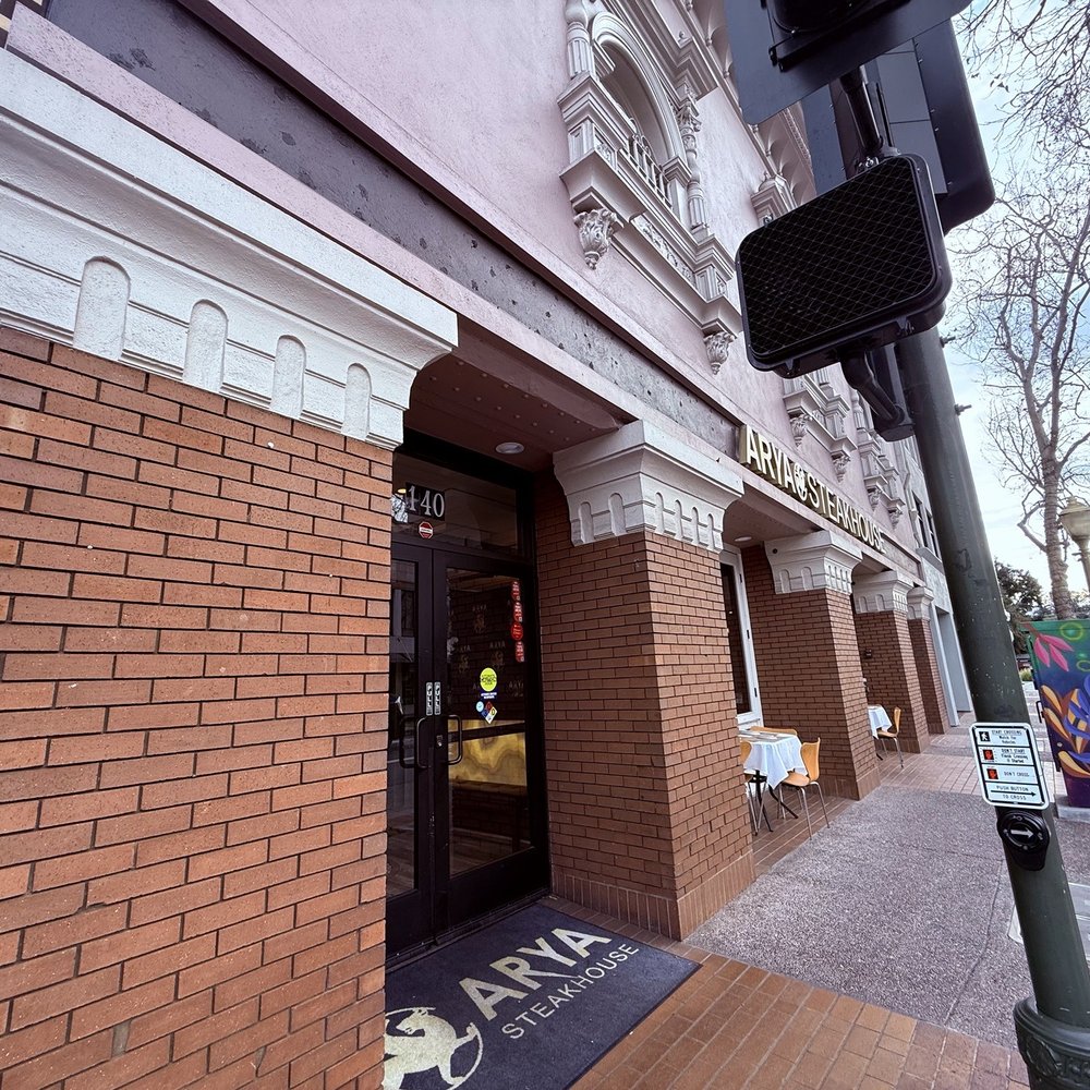 Arya Steakhouse - Outside - Persian/Iranian Near Me - Palo Alto, California Arya Steakhouse - Outside - Persian/Iranian Near Me - Palo Alto, California