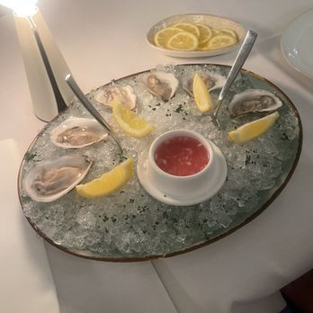 La Martola - Half-Dozen Oysters - Mediterranean Near Me - Miami, Florida La Martola - Half-Dozen Oysters - Mediterranean Near Me - Miami, Florida