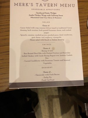 Menu photo 1 Merk's Tavern & Kitchen Birmingham, AL