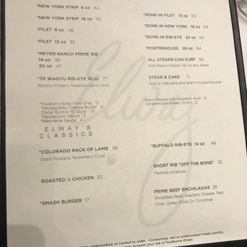 ELWAY'S Downtown - Breakfast & Brunch Near Me - Denver, Colorado