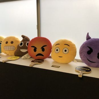 Escape The Space - Emoji pillows for the losers (they have ones for the winners too) - Escape Games Near Me - Athens, Georgia