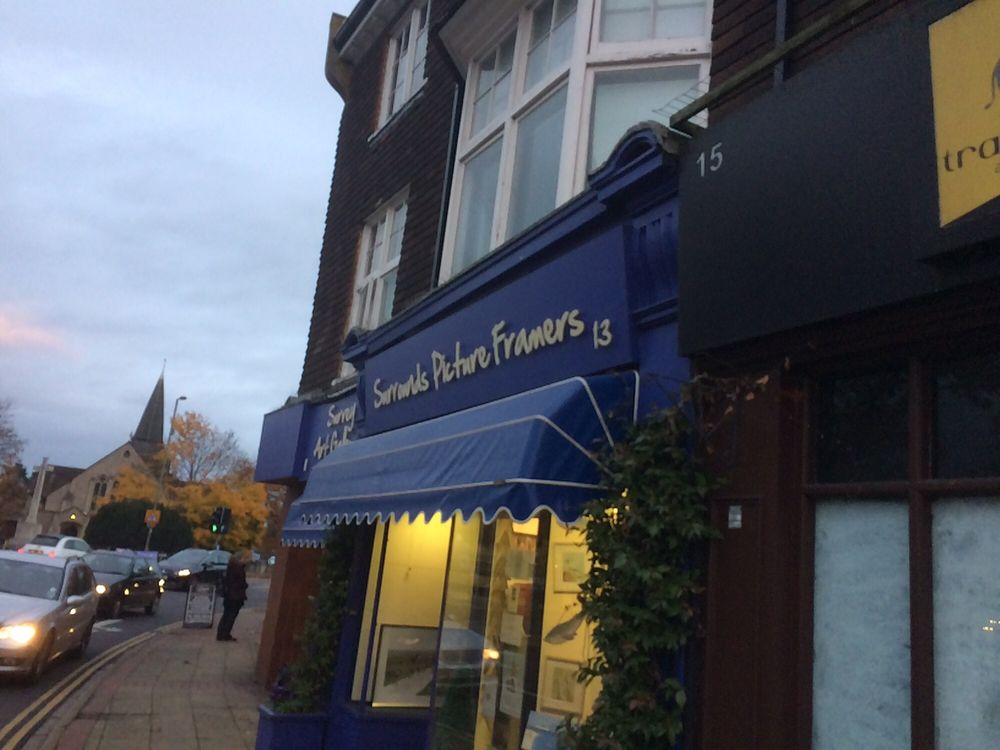 SURROUNDS PICTURE FRAMING Framing 13 Old Woking Road, West Byfleet