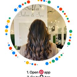 Bella Salon and Spa - Looks us up on Pinterest