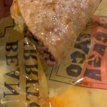 Taco Casa - Taco one. Look at shell and paper swimming in grease - Mexican Near Me - Keller, Texas