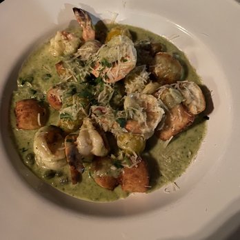 Trattoria Stella - Shrimp Pesto Gnocchi - Italian Near Me - Denver, Colorado Trattoria Stella - Shrimp Pesto Gnocchi - Italian Near Me - Denver, Colorado