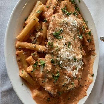 Silvio's - Veal Parmesan with vodka sauce - Italian Near Me - Louisville, Kentucky