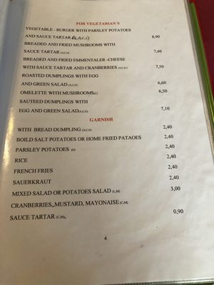 Menu photo 5 Valenta's Stammbeisl Vienna, 9 Menu photo 5 Valenta's Stammbeisl Vienna, 9
