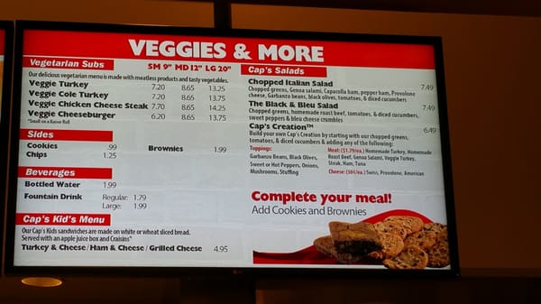 Menu photo 6 Capriotti's Sandwich Shop Las Vegas, NV Menu photo 6 Capriotti's Sandwich Shop Las Vegas, NV
