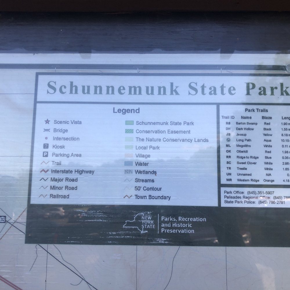Schunemunk Mountain State Park - Trail legend - Hiking Near Me - New Windsor, New York Schunemunk Mountain State Park - Trail legend - Hiking Near Me - New Windsor, New York