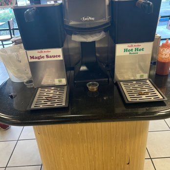 Flame Broiler - magic and hot sauce - Japanese Near Me - Redlands, California