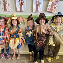 Little Explorers Learning Academy - Scarecrow Party for the first day of Fall.