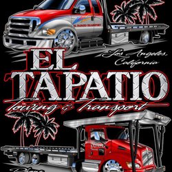 Sasabes Sportswear And Graphics - Designed and screenprinted these shirts for Tapatio Towing and Transport.