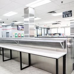 Brand new quarts and stainless steel countertops for your folding needs!