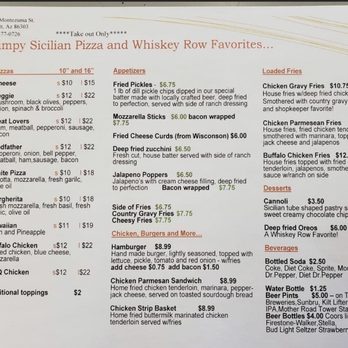 The Grumpy Sicilian - Menu - Pizza Near Me - Prescott, Arizona The Grumpy Sicilian - Menu - Pizza Near Me - Prescott, Arizona