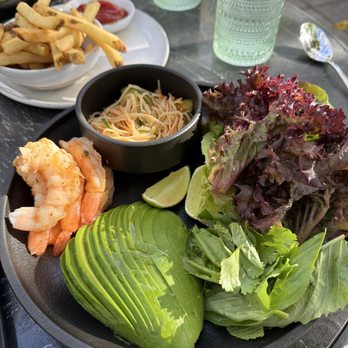 Solbar - Shrimp wrap - New American Near Me - Calistoga, California Solbar - Shrimp wrap - New American Near Me - Calistoga, California