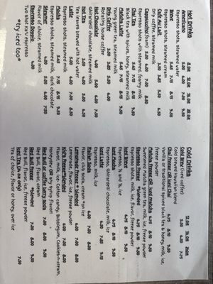 Menu photo 1 The Sippin Siren Hilo, HI