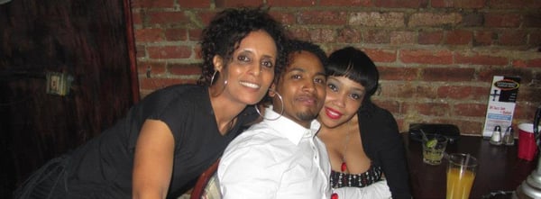 Photo of Dahlak Restaurant - Washington, DC, DC, US. With our best waitress, Yorda