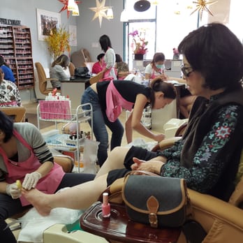 Nails Galore - Pedi with my mom. They give you the royal service here - Nail Salons Near Me - Cypress, California Nails Galore - Pedi with my mom. They give you the royal service here - Nail Salons Near Me - Cypress, California