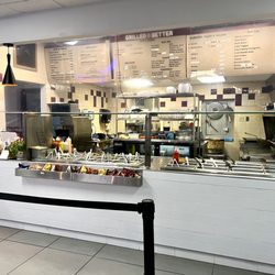 Poke's Works - Counter & menus