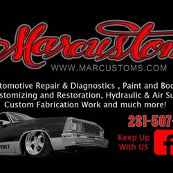 Marcustoms Automotive in Houston gift card