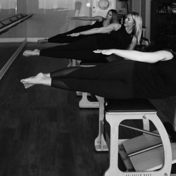 The Pilates Grüp - Pilates on the Chair for dynamic strength and stability! Challenging and fun!