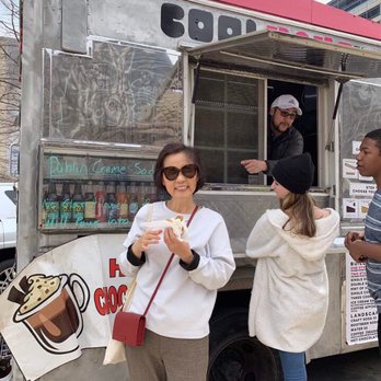Coolhaus - a woman standing in front of a food truck - Street Vendors Near Me Coolhaus - a woman standing in front of a food truck - Street Vendors Near Me