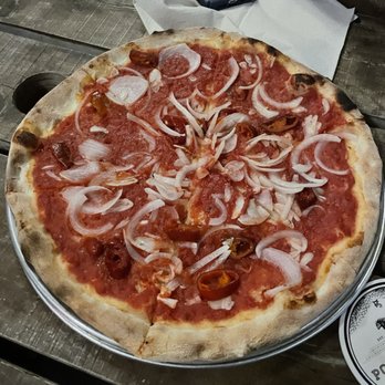Ponysaurus Brewing Co - Vegan pizza base + toppings - Breweries Near Me - Durham, North Carolina Ponysaurus Brewing Co - Vegan pizza base + toppings - Breweries Near Me - Durham, North Carolina