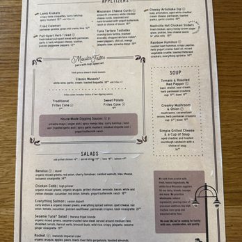 Café Benelux - Menu - Belgian Near Me - Milwaukee, Wisconsin