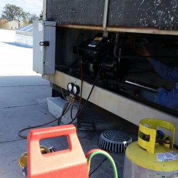 Airstream Heating and Cooling - Replacing a Semi-Hermetic compressor - Heating & Air Conditioning/HVAC Near Me - Wayne, New Jersey Airstream Heating and Cooling - Replacing a Semi-Hermetic compressor - Heating & Air Conditioning/HVAC Near Me - Wayne, New Jersey