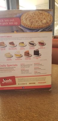 Menu photo 2 Jim's Restaurants Austin, TX