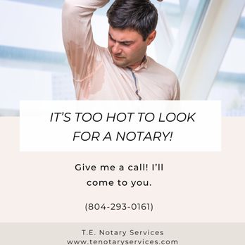 TE Notary Services - Don't leave the AC! Stay in the comfort of your home or office. As a mobile notary, I come to you! - Notaries Near Me TE Notary Services - Don't leave the AC! Stay in the comfort of your home or office. As a mobile notary, I come to you! - Notaries Near Me