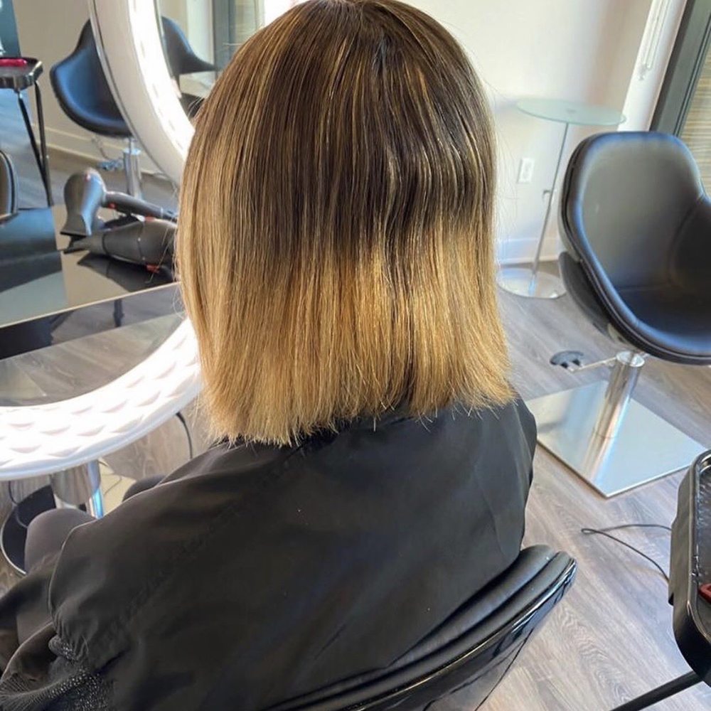 OTHER salon totally destroyed my hair, I went into ColorBar looking like this and came out so much happier. OTHER salon totally destroyed my hair, I went into ColorBar looking like this and came out so much happier.