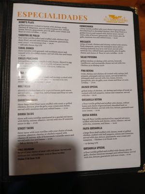 Menu photo 1 El Carretonero Midland, MI Menu photo 1 El Carretonero Midland, MI