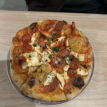 Fieldwork - Personal pizza add pepperoni - Breweries Near Me - Santa Rosa, California Fieldwork - Personal pizza add pepperoni - Breweries Near Me - Santa Rosa, California