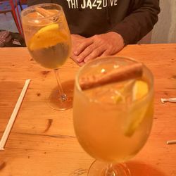 La Puttana - White wine sangria. TheJazzDive.com. :-)