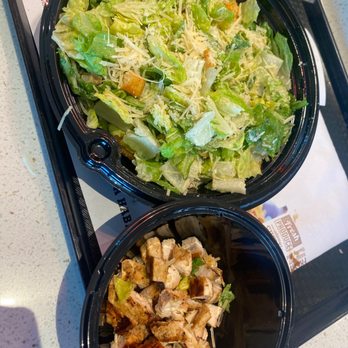 Habit Burger & Grill - two bowls of salad - Burgers Near Me - Napa, California