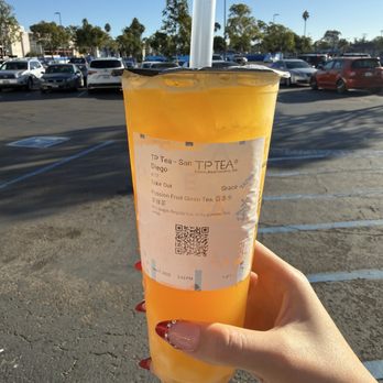 TP Tea - Passion fruit green tea with cube pearls - Bubble Tea Near Me - San Diego, California TP Tea - Passion fruit green tea with cube pearls - Bubble Tea Near Me - San Diego, California