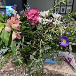 Forget Me Not Flowers and Gifts - The back of the arrangement